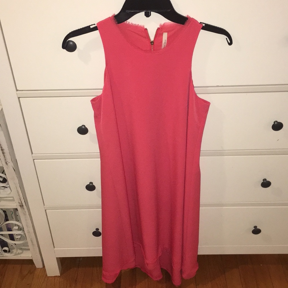 Pink dress very lightweight and flowy material